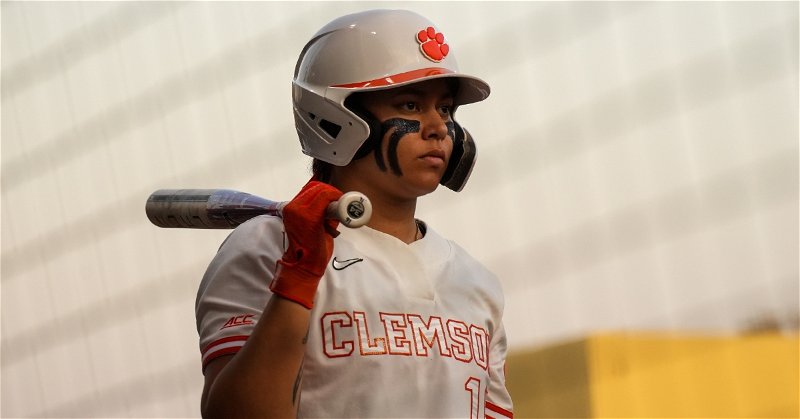 Alia Logoleo sent out a solo home run in the sixth and brought in another run in the seventh. (Clemson athletics photo)