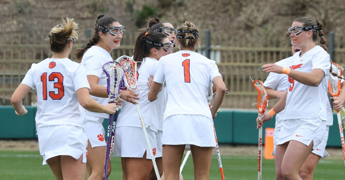 Clemson Lacrosse Announces 2024 Schedule TigerNet   Wlax Celebrate Hodges2 