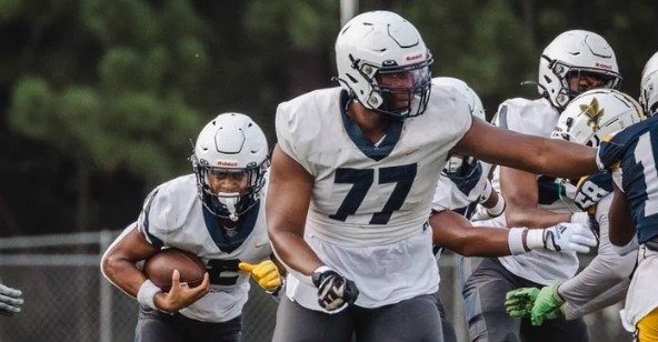 Offensive line target Favour Edwin headed to see Tigers play FSU