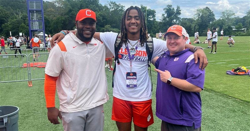 Jakaleb Faulk is a 4-star Alabama defender who added a Clemson offer after a camp stop this week.