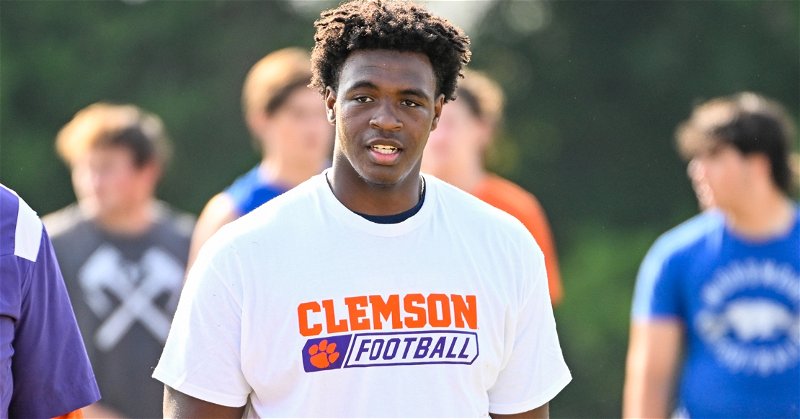 Top defensive tackle camps, receives a Clemson offer