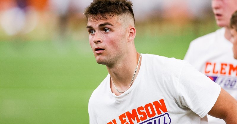 Blake Hebert worked out at Dabo Swinney Camp on Thursday and received a Clemson offer.