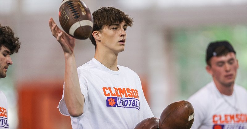George MacIntyre, a Clemson legacy, is a 4-star prospect with Clemson's first 2025 QB offer.