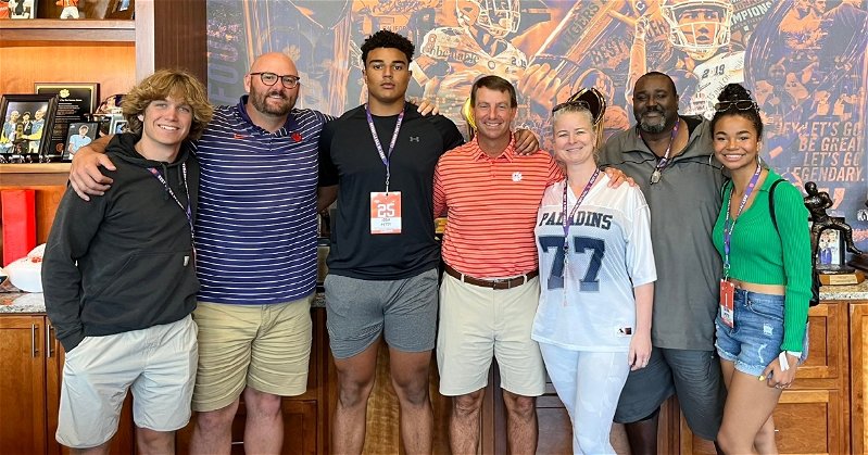 Roswell, Georgia's Josh Petty is among the nation's top-ranked offensive tackles and he now owns a Clemson offer.