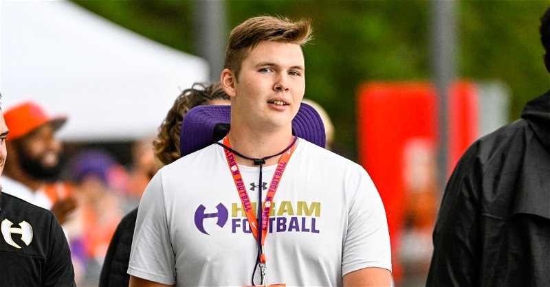 Jameson Riggs has Clemson in his latest top schools list. He earned All-State honors in Georgia last year.