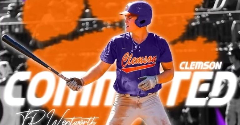TP Wentworth committed to Clemson, a left-handed pitcher and outfielder.