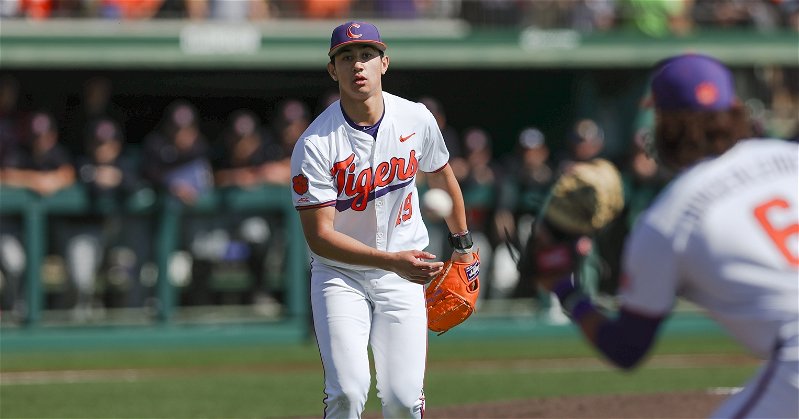 Aidan Knaak ranks in the Top 10 in the ACC in ERA and strikeouts.
