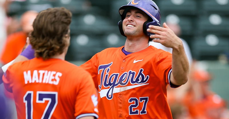 Clemson is a No. 6 national seed in this year's NCAA baseball tournament. 