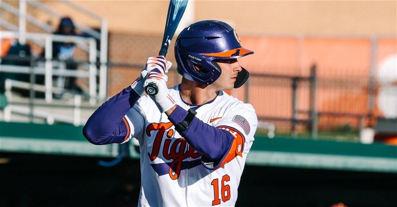 Will Taylor led the Tigers with four RBIs. (Clemson athletics photo)