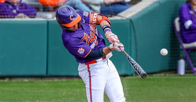 Clemson topped Manhattan 13-1 in the first of two games.