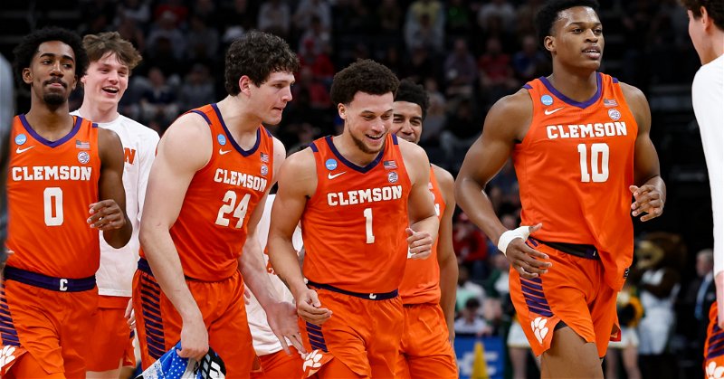 Clemson had a lot to smile about in an effort that brought the school its fifth Sweet 16 appearance.