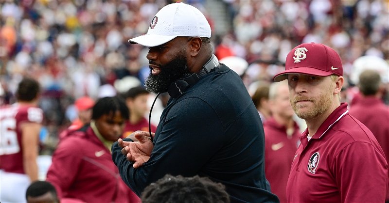 Yahoo Sports reports that FSU OC Alex Atkins will have to serve a three-game suspension, among more punishments for the program. (Photo: Eric Canha / USATODAY)