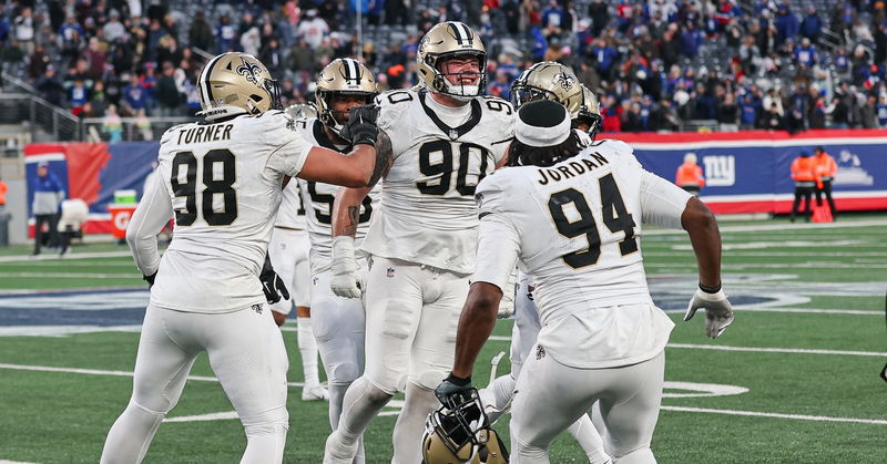 Bryan Bresee blocked a potential game-tying FG to clinch a New Orleans win. (Photo: Vincent Carchietta / USATODAY)