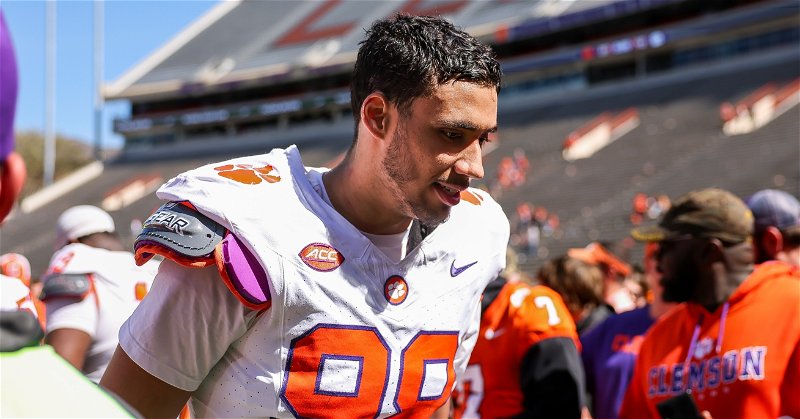 Early enrollee freshman Adam Kissayi has entered the transfer portal after spending one spring in Clemson.