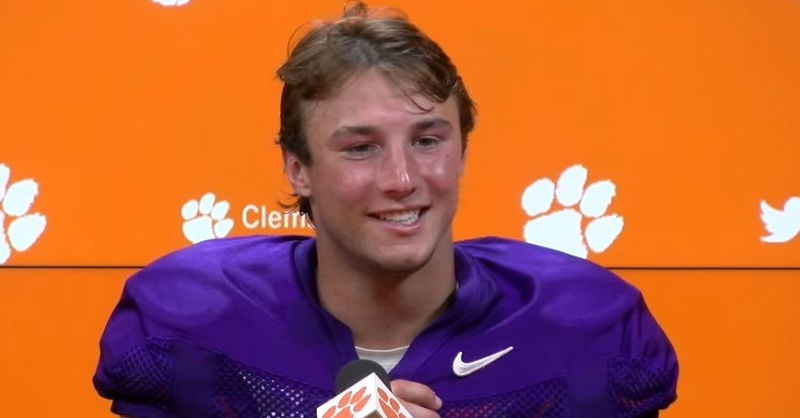 WATCH: Cade Klubnik updates latest with Clemson offense