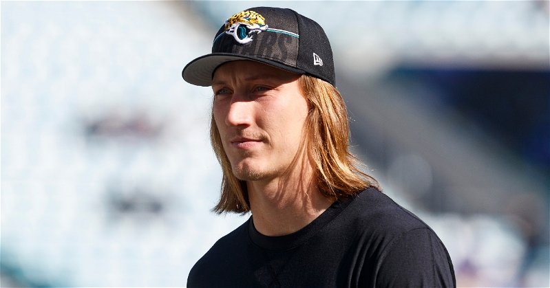 Trevor Lawrence had to sit out for the first time as a pro last week. (Photo: Morgan Tencza / USATODAY)