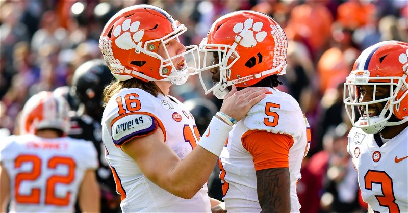 Trevor Lawrence would love to see Tee Higgins in Jacksonville. 