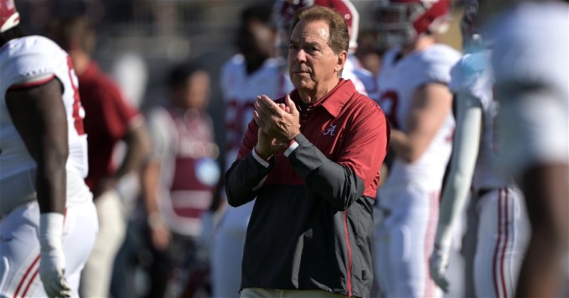 Nick Saban is joining the ESPN traveling college football preview show. (USAT/Jayne Kamin)