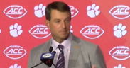 WATCH: Dabo Swinney talks frustration with new scholarship count, more at ACC Kickoff
