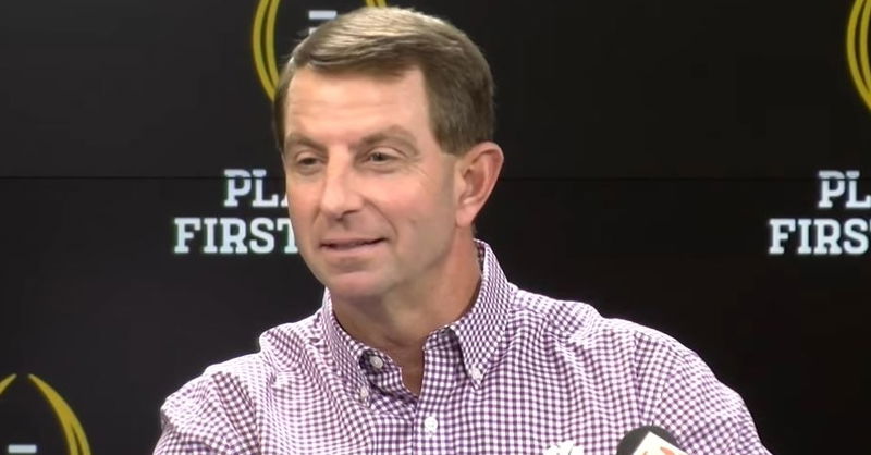 WATCH: Dabo Swinney previews CFB Playoff matchup with Texas, updates injuries