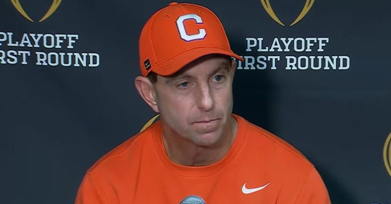 WATCH: Dabo Swinney reacts to the loss to Texas, potential staff changes