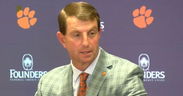 WATCH: Dabo Swinney reacts to loss to South Carolina