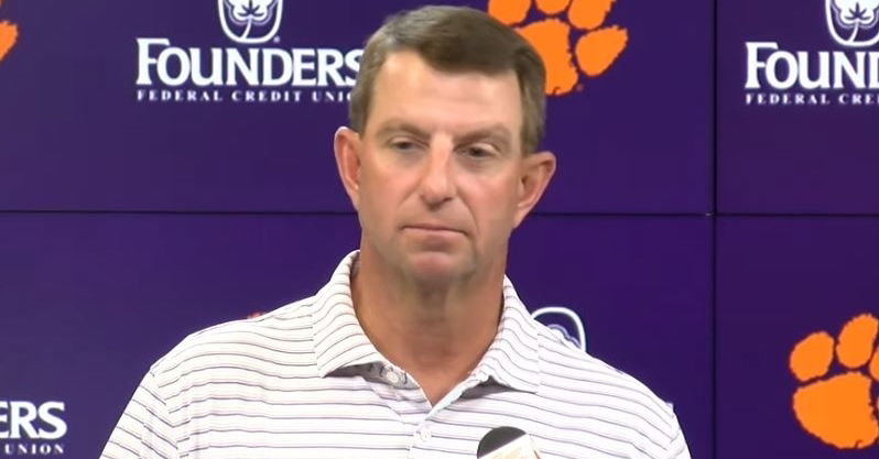 WATCH: Dabo Swinney Previews Louisville, Updates Injuries, Boyd And ...