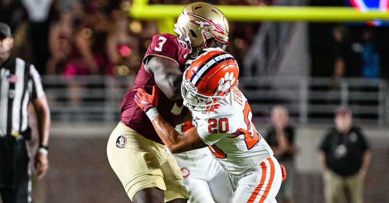 Avieon Terrell will be a leader in the Clemson secondary. 