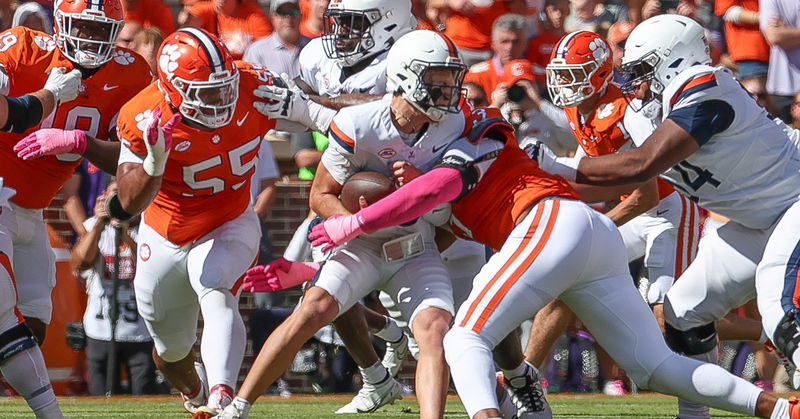 Clemson first-team defense complementing offense, 'some things to fix' after that