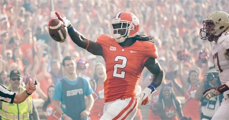 Sammy Watkins is hoping to return to campus even more in the future after his Hall of Fame induction.