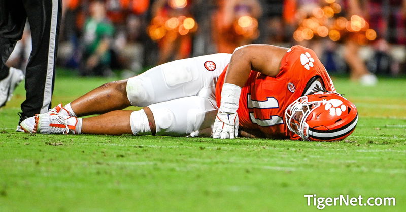 Swinney updates Peter Woods' injury status after cut block