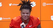 WATCH: Clemson DL interviews after practice