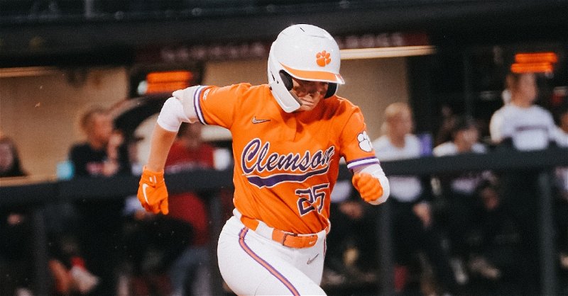 Clemson left 13 runners on base in the close defeat (Clemson athletics photo).