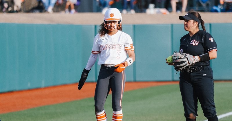 McKenzie Clark leads Clemson's outfielders into another regional at Alabama.