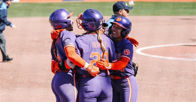 Clemson rebounded from the midweek loss with a series sweep at Syracuse. (Clemson athletics photo)