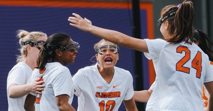 Clemson lacrosse bounced back with a dominating win over Queens on Sunday. (file photo)