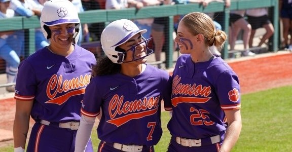Clemson softball notched its 19th win of the season and a second ACC series of the year. (Clemson athletics photo)