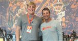 Luke drops in to see Hardy offensive line prospect