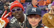 Yankees star attends Clemson basketball game