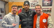 Tyler Grisham, Dabo Swinney visit top NC WR